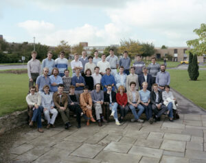 1987 RAL experimental HEP summer school photo