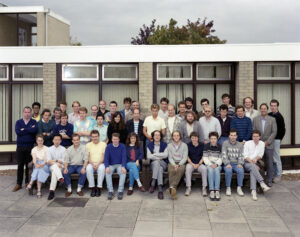 1988 RAL experimental HEP summer school photo