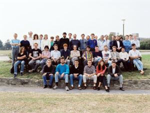 1989 RAL experimental HEP summer school photo