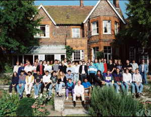1991 RAL experimental HEP summer school photo